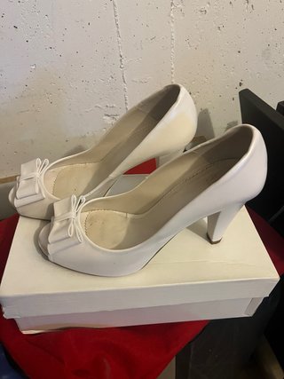 Zapatos de Novia Aire Barcelona Blancos