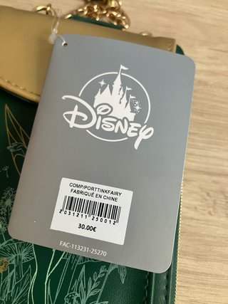 Bolso monedero Campanilla Disneyland Paris