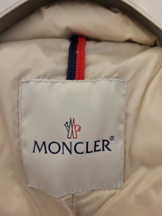 Piumino Moncler Beige Donna