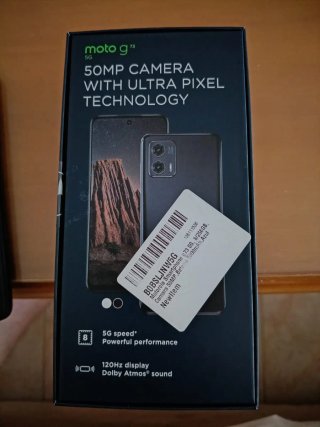 Motorola Smartphone azul
