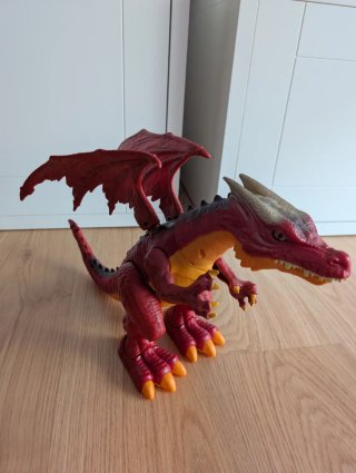 Robo Alive Dragón Rojo y Amarillo