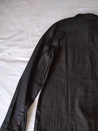Camisa vaquera negra Talla XL sin usar