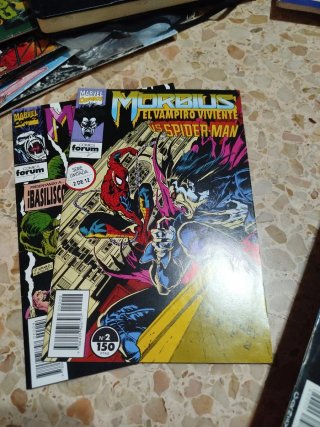 Còmics Morbius, el vampiro viviente Marvel 1,2,3,4