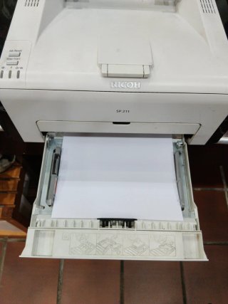 Impresora Ricoh SP212 Blanca