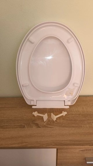Sedile WC Universale Bianco