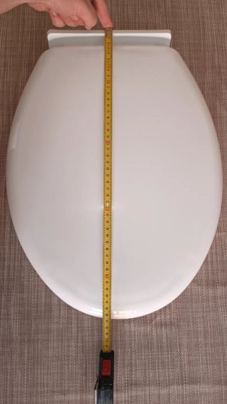Sedile WC Universale Bianco