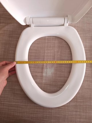 Sedile WC Universale Bianco