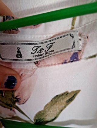 Camisa floral mujer