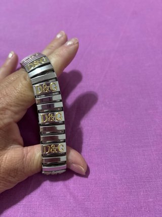 Pulsera D&G Dolce & Gabbana Oro y Plata