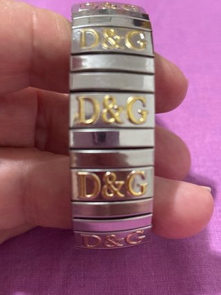 Pulsera D&G Dolce & Gabbana Oro y Plata