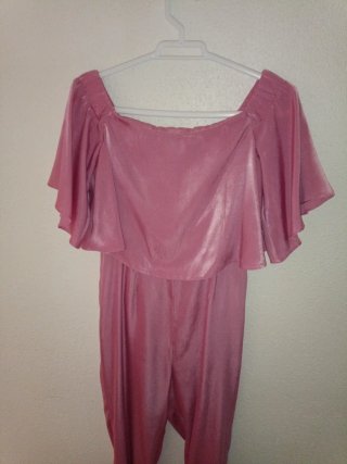Mono seda rosa talla M