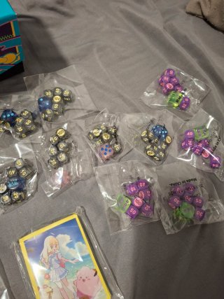 Set Pokémon: Dados, Monedas y Accesorios