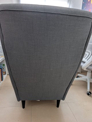 Sillón IKEA STRANDMON Gris