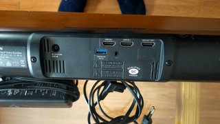 Barra de Sonido Vision Negra para TV