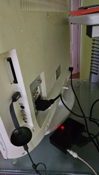 TV Samsung 32 + Decodificador + Chromecast