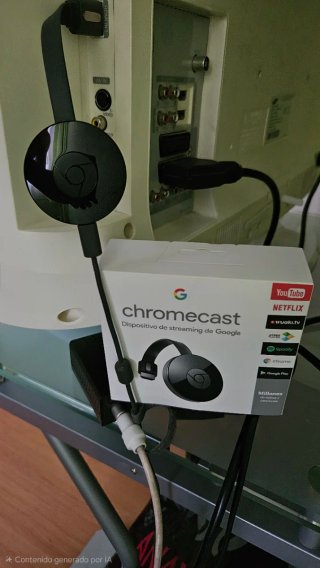 TV Samsung 32 + Decodificador + Chromecast