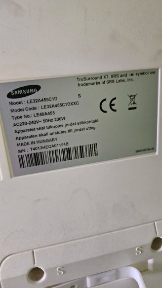 TV Samsung 32 + Decodificador + Chromecast