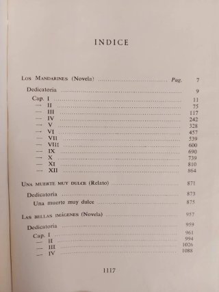 Simone de Beauvoir Obras completas II Aguilar 1977