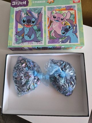 Puzzle Educa Stitch 2 Puzzles 500 Piezas
