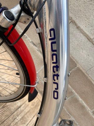 Trekking Bike Audi Quattro City. Promocional.