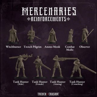 TRENCH CRUSADE - Mercenarios Refuerzos