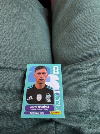Cromo Dibu Martínez Mundial FIFA 2026