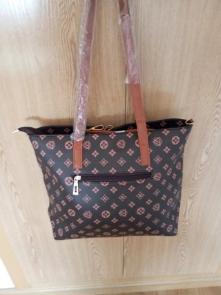 Bolso de mano con estampado