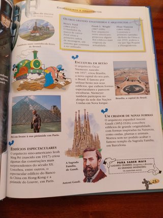 As Personagens Célebres - Disney, livro didático