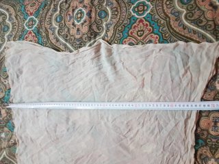 Foulard vintage seta bianco panna