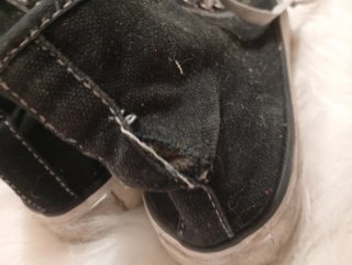 Zapatillas tipo  Converse altas negras