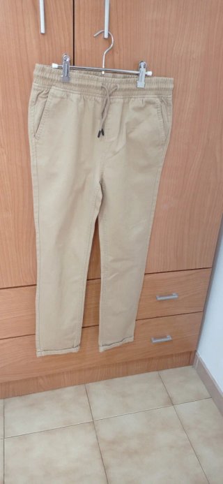 Pantalón para Niños  Beige de talla 11/12 años