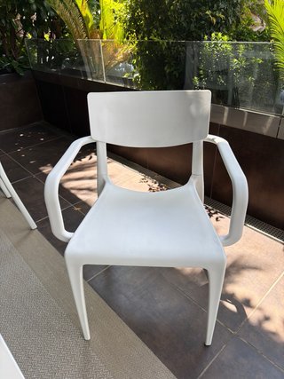 Conjunto Comedor Exterior Luca: Mesa + 6 Sillas