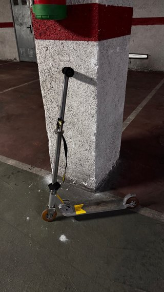 Patinete de aluminio plegable