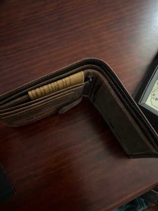 Cartera Taled Marrón Cuero