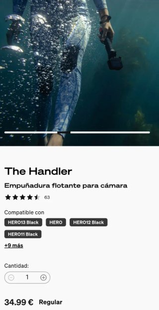 GoPro The Handler empuñadura flotante