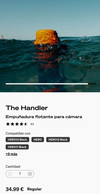 GoPro The Handler empuñadura flotante