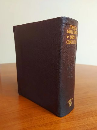 Lorca, Obras completas. Aguilar, 2ª edición, 1955.