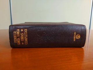 Lorca, Obras completas. Aguilar, 2ª edición, 1955.