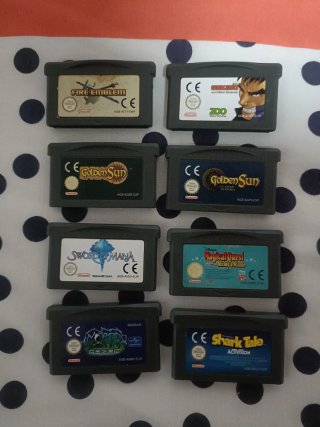 Lote 8 Juegos Game Boy Advance GBA