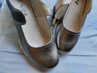 Zapatos VFI Talla 36 Plateados