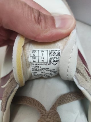 Zapatillas Saucony Trainer 80 Beige/Burdeos