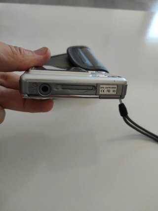 Cámara Digital Vintage JVC Plata y Negra