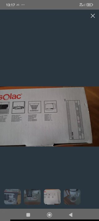 Cafetera Solac 18 tazas
