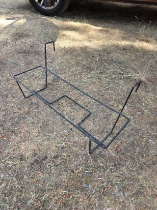 Soportes para macetas de metal forjado