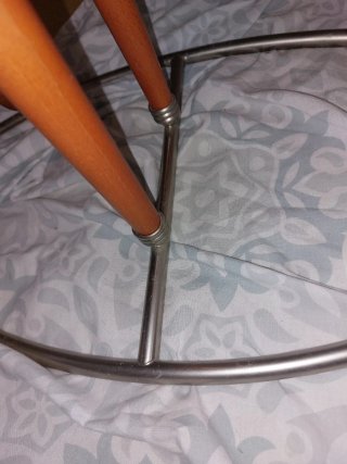 Lámpara de techo madera y metal