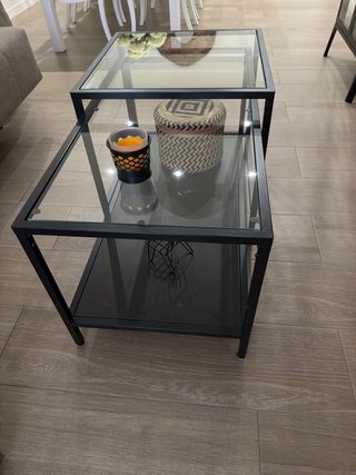 Mesa de centro modular 2 en 1