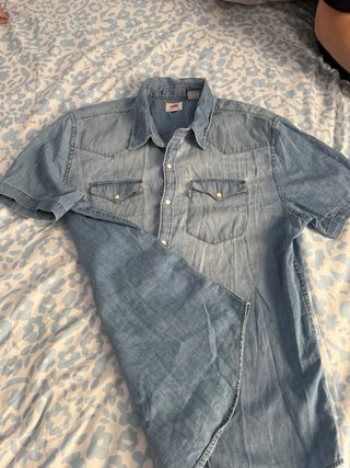 Camisa Levi's vaquera manga corta