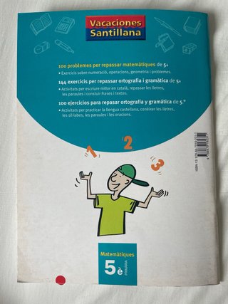 VACACIONES SANTILLANA 100 PROBLEMAS PER REPASSA...
