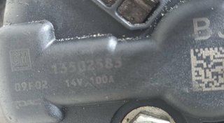 Opel 13502583 alternador insignia sports 1121015