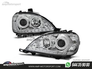 FAROS DELANTEROS LUZ DIURNA LED PARA MERCEDES CLASE ML W163